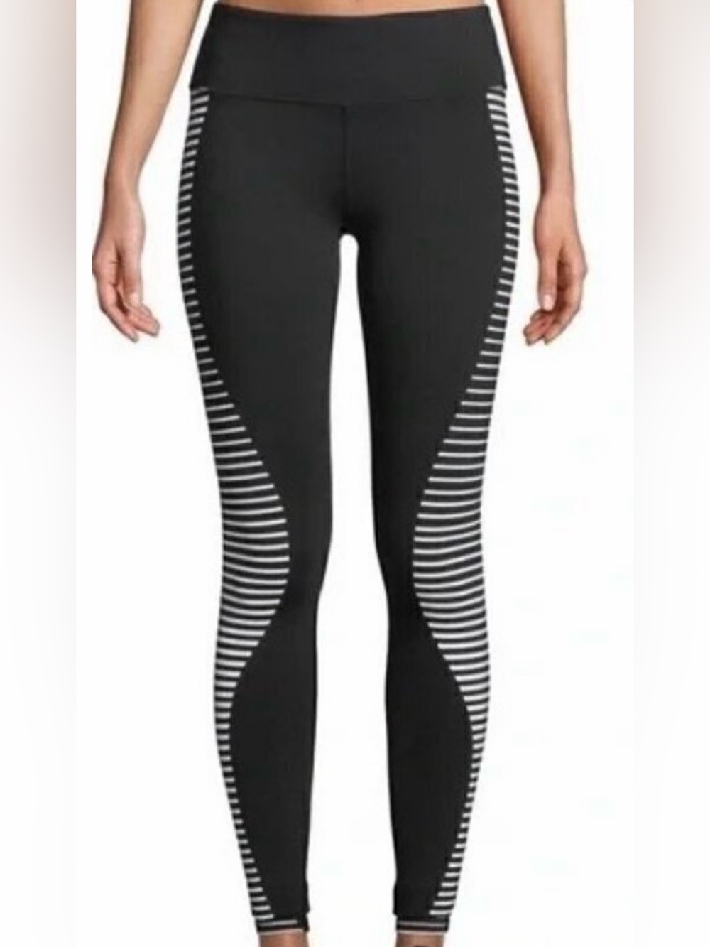 ALO Yoga Airbrush Relector Black Leggings
